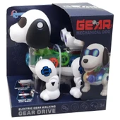 Işıklı Köpek Robot 20 CM Şeffaf - 1