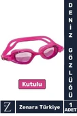 Premium Ayarlanabilir Kayışlı Su Geçirmez UV Koruma Silikon Plastik Anti-Fog Kutulu DENİZ GÖZLÜĞÜ - 1