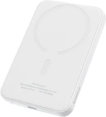Baseus Magsafe Mini Wireless Powerbank 5.000 mAh 20W-Beyaz - 1