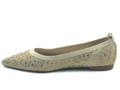 Feles Sivri Burun Taş Detaylı Kadın Babet Ayakkabı thumbnail 3