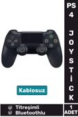 Premium Doubleshock 4 Kablosuz Titreşimli PS 4 / PC Uyumlu Playstation 4 Wireless Joystick Oyun Kolu - 1