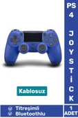 Premium Doubleshock 4 Kablosuz Titreşimli PS 4 / PC Uyumlu Playstation 4 Wireless Joystick Oyun Kolu - 1