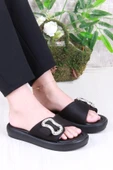 Fort 35033 Diva Comfort Taş Toka Detaylı Kadın Terlik - 1