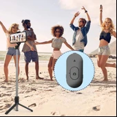 Zhltools Masaüstü Tripod Olabilen Telefon Tutuculu Kablosuz Kumandalı Selfie Çubuğu - 3