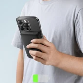 Baseus Magsafe Mini Wireless Powerbank 5.000 mAh 20W-Siyah thumbnail 3