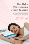 Air File Kumaşlı Visco Dream Hava Alabilen Ortopedik Yastık - 4