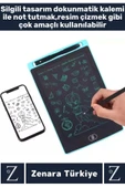 Premium Dijital Silgili Kalemli Çocuk Eğitim Tableti Grafik Ders Not Ödev Resim LCD Writing Tablet thumbnail 3