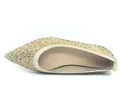 Feles Sivri Burun Taş Detaylı Kadın Babet Ayakkabı thumbnail 5