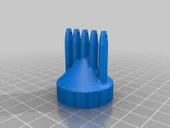 Byr Saç Boyası Uygulama Şişesi Kapağı (Plastik Aparattır!!!) 3D - 1