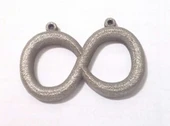 Byr Sonsuzluk/omega sembollü kolye ucu (Plastik Aparattır!!!) 3D - 4