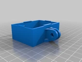 Byr Go Pro montaj aparatlı Xiaomi Yi Kılıfı (Plastik Aparattır!!!) 3D - 1