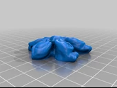 Byr Eritme çiçek kolye (Plastik Aparattır!!!) 3D thumbnail 2