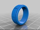 Byr Basit Yüzük (Plastik Aparattır!!!) 3D thumbnail 3