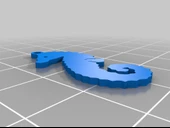 Byr Denizatı Kolye (Plastik Aparattır!!!) 3D thumbnail 3