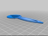 Byr Klingonca Yer İşareti (Plastik Aparattır!!!) 3D - 2