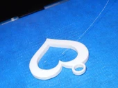 Byr Yüzen Kalp Kolye (Plastik Aparattır!!!) 3D - 4