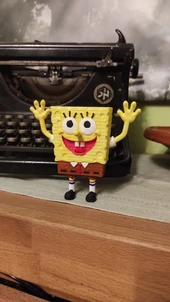 Byr Sünger Bob Kare Pantolon (Plastik Aparattır!!!) 3D - 3