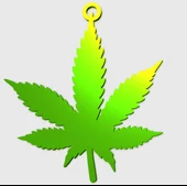 Byr Esrar Yaprağı Kolye (Plastik Aparattır!!!) 3D - 2