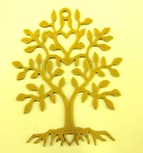 Byr Ağaç Kalp Kolye (Plastik Aparattır!!!) 3D - 4