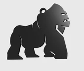 Byr Goril Kolye (Plastik Aparattır!!!) 3D thumbnail 2