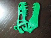 Byr T-Rex Kafatası Kolye (Plastik Aparattır!!!) 3D thumbnail 5