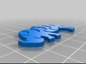 Byr Gergedan Kolye (Plastik Aparattır!!!) 3D thumbnail 3