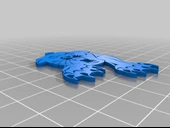 Byr Büyük Kedi Kızgın Kolye (Plastik Aparattır!!!) 3D thumbnail 3