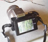 Byr Sony NEX-5 Kamera Ekranı Güneş Kalkanı (Plastik Aparattır!!!) 3D - 3