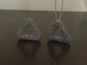 Byr Üçgen Voronoi Kolye (Plastik Aparattır!!!) 3D - 1