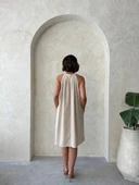 Salaş keten elbise - 6