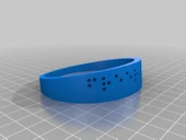 Byr Benim özelleştirilmiş bilezik braille (Plastik Aparattır!!!) 3D - 1