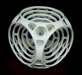 Byr Gyro Air - Büyük - Sabit iç Küre (Plastik Aparattır!!!) 3D - 4