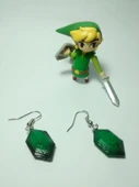 Byr Küpe veya kolye için Rupi Zelda (Plastik Aparattır!!!) 3D - 5