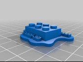 ITTS FEDI-FERMI'nin son başarısını anmak için CODI-3D anahtarlık. İtalyan Şampiyonlar Birinci® LEGO® Ligi! (Plastik Aparattır!!!) - 3