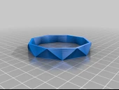 Byr Çift bükülmüş bilezik (Plastik Aparattır!!!) 3D - 2