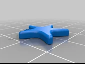 Byr Chloe denizyıldızı kolye cazibesi (Plastik Aparattır!!!) 3D thumbnail 3