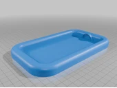 Byr Su Yumuşatıcı Kapağı - Yuvarlanmış üst kutu ile tedarik edilen ince olanın yerine geçer (Plastik Aparattır!!!) 3D - 1