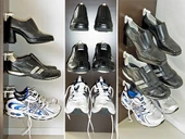 Byr "Yerçekimi Tabanlı" Ayakkabı Depolama Sistemi - Kullanılmayan/boşa harcanan alanı kullanır (Plastik Aparattır!!!) 3D thumbnail 3