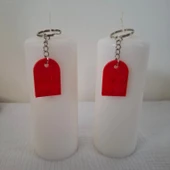 2 Lego tarzı parçalarda kalp anahtarı (Plastik Aparattır!!!) - 4