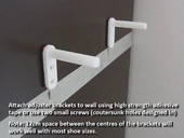 Byr "Yerçekimi Tabanlı" Ayakkabı Depolama Sistemi - Kullanılmayan/boşa harcanan alanı kullanır (Plastik Aparattır!!!) 3D thumbnail 5