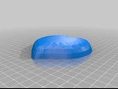 Byr Kalp kolye (Plastik Aparattır!!!) 3D thumbnail 2