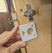 Byr Blum dolap montaj menteşe şablonu (Plastik Aparattır!!!) 3D - 2