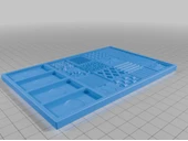 Byr Kuru fırça doku paleti (Plastik Aparattır!!!) 3D - 2