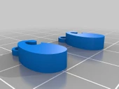 Byr Özelleştirilmiş özel mektup küplerim veya bilezik bileziklerim (Plastik Aparattır!!!) 3D - 1