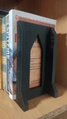 Byr Kitap Alanı - Kitap Raf Sahibi (Plastik Aparattır!!!) 3D - 1