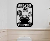 Kaka mı yapıyorsun? kertenkele banyo işareti (Plastik Aparattır!!!) - 3