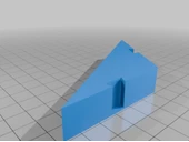 Byr Modüler petek şarap rafı, daha küçük yarım halka (Plastik Aparattır!!!) 3D - 1