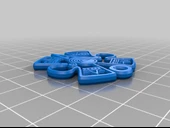 Byr Dört Dönem Kolye (Plastik Aparattır!!!) 3D thumbnail 3