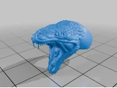 Byr Yılan Başı ile Yüzük (Plastik Aparattır!!!) 3D thumbnail 2