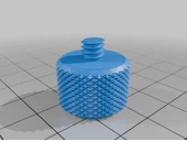 Byr Mikrofon kamera vidası dişi adaptörü 3/8" iç, 1/4" dış (Plastik Aparattır!!!) 3D - 1